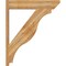 Ekena Millwork Funston Slat Rough Sawn Outlooker, Western Red Cedar, 8"W x 38"D x 46"H OUT08X38X46FST06RWR - alternate 3